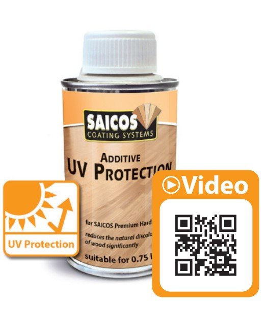 saicos добавка против выцветания дерева и паркета UV Protection
